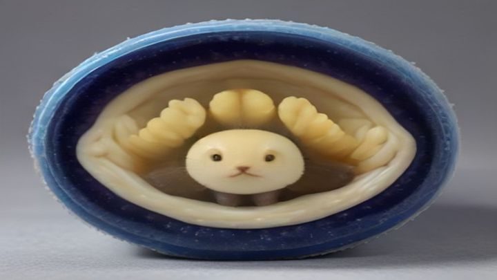 害羞草播种操作视频封面，展示浸种、装盆、播种三个步骤的分屏画面，背景为整洁的操作台，画面明亮专业